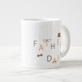 Fête des pères Jumbo Mug (Devant droit)