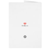 Fête des pères King pour une journée Carte de voeu (Dos)