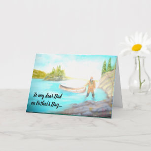 Fête des pères Meilleur papa Carte de voeux