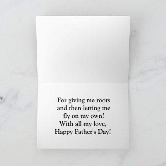 Fête des pères Merci (Intérieur)