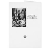 FÊTE DES PÈRES MUSICALE CHAT ET OWL Blanc Noir (Dos)