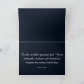 Fête des pères nocturne Père et Fils Lune (Intérieur)