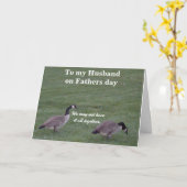 FÊTE DES PÈRES NOUS AVONS TOUT LA CARTE DE MARI (Fleur jaune)