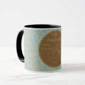 Fête des Pères, Papa et Café, Meilleur Papa Mug (Devant gauche)