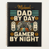 Fête des pères papa par jour Gamer par nuit (Devant)