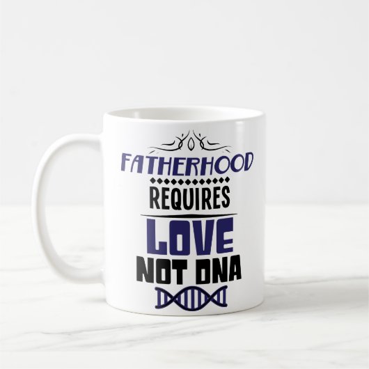 Fête des pères Patrie Étape Papa Café Mug Cadeau (Gauche)