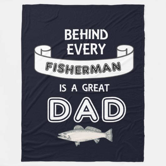 Fête des pères pêchant la grande couverture (Devant)