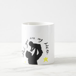 Fête des pères personnalisée de tasse