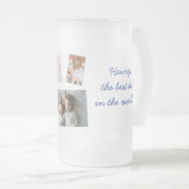 Fête des pères personnalisée Mugs AJOUTER VOTRE PH (Devant droit)