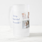 Fête des pères personnalisée Mugs AJOUTER VOTRE PH (Devant gauche)