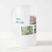 Fête des pères personnalisée Mugs AJOUTER VOTRE PH (Devant gauche)