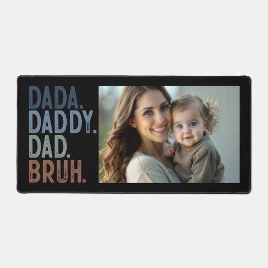 fête des pères PHOTO DADA DADDY DAD BRUH (Recto)