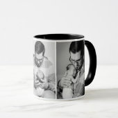 Fête des pères Photo Mug (Devant droit)
