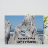 Fête des Pères Réunion ! Invitations ! Océan Bleu (Debout devant)