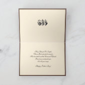 Fête des pères Saint Joseph Jésus Carte religieuse (Intérieur)