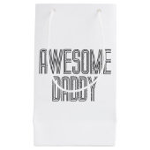 Fête des pères simple et incroyable papa | Sac cad (Devant)