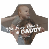 Fête des pères | We Love You Papa Photo (Plat)