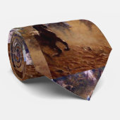 Fête des pères Western Horses Motif Cravate (Roulé)