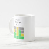 Fête des pères Wordle Mug (Devant gauche)