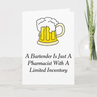 Fête des pharmaciens Carte de voeux amusante