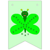 Fête des Saint-patricks Drapeaux de Buntfly (Deuxième drapeau)