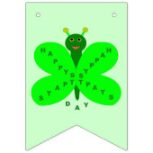 Fête des Saint-patricks Drapeaux de Buntfly (Troisième drapeau)