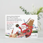 Fête des Vacances - Faire-part de déménagement (Debout devant)