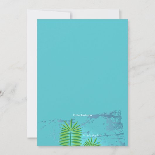 Fête d'été (2) Invitation (Dos)