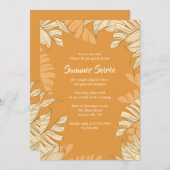 Fête d'été des Fronds Invitation (Devant / Derrière)