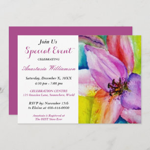 FÊTE D'ÉTÉ INVITATION