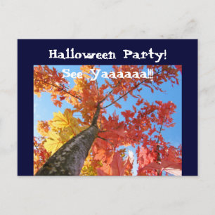Fête d'Halloween ! Cartes d'invitation Voir Yaaaa 