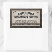 Fête d'Halloween nourriture ou boisson Étiquette n (Sac)