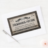 Fête d'Halloween nourriture ou boisson Étiquette n (Enveloppe)