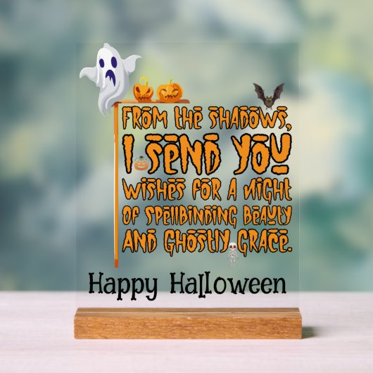 Fête d'Halloween Salutations Fantomatiques (Neutre)