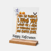 Fête d'Halloween Salutations Fantomatiques (Angle)