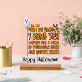 Fête d'Halloween Salutations Fantomatiques (Mariage)