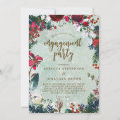 fête d'hiver fête de la neige invitation (Devant)