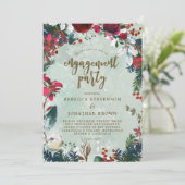 fête d'hiver fête de la neige invitation (Debout devant)