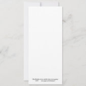 Fête d'oiseaux sur la carte plat #10 (Dos)