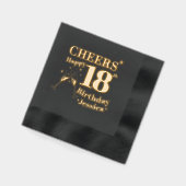 Fête du 18e anniversaire applaudissements lunettes (Gauche)