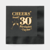 Fête du 30e anniversaire qui encourage les verres (Recto)