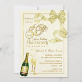 Fête du 50e anniversaire - Bargain Invitations (Devant)