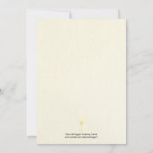 Fête du 50e anniversaire - Bargain Invitations (Dos)