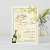 Fête du 50e anniversaire - Invitations à prix rédu (Debout devant)