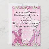 Fête du bois - Invitation (Dos)