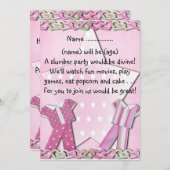 Fête du bois - Invitation (Devant / Derrière)