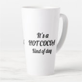 Fête du cacao chaud, Latte Mug (Angle droit)