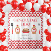 Fête du Canada BBQ Tapisserie feuille d'érable Con