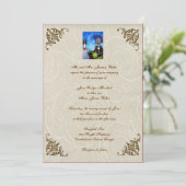 Fête du Canada de la Faire-part de mariage morte (Debout devant)