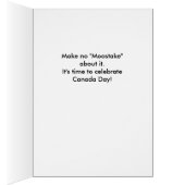 Fête du Canada des deux, Drôle de l'orignal (Intérieur (Droit))